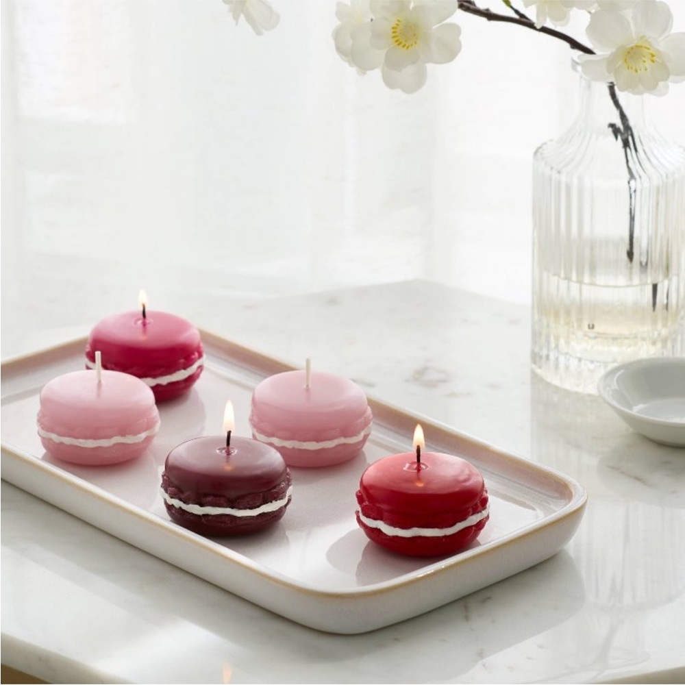 Brand New! SET OF 3 Macaron Tealight Candle Sets - Threshold Target